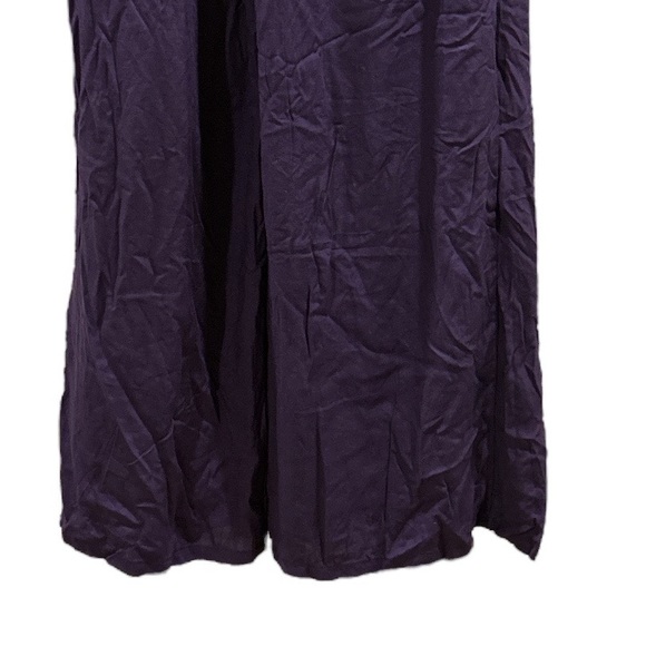 NWT Lulus Always Here For You Navy Blue Tie Wrap Front Wide Leg Pants - XS - Picture 9 of 14